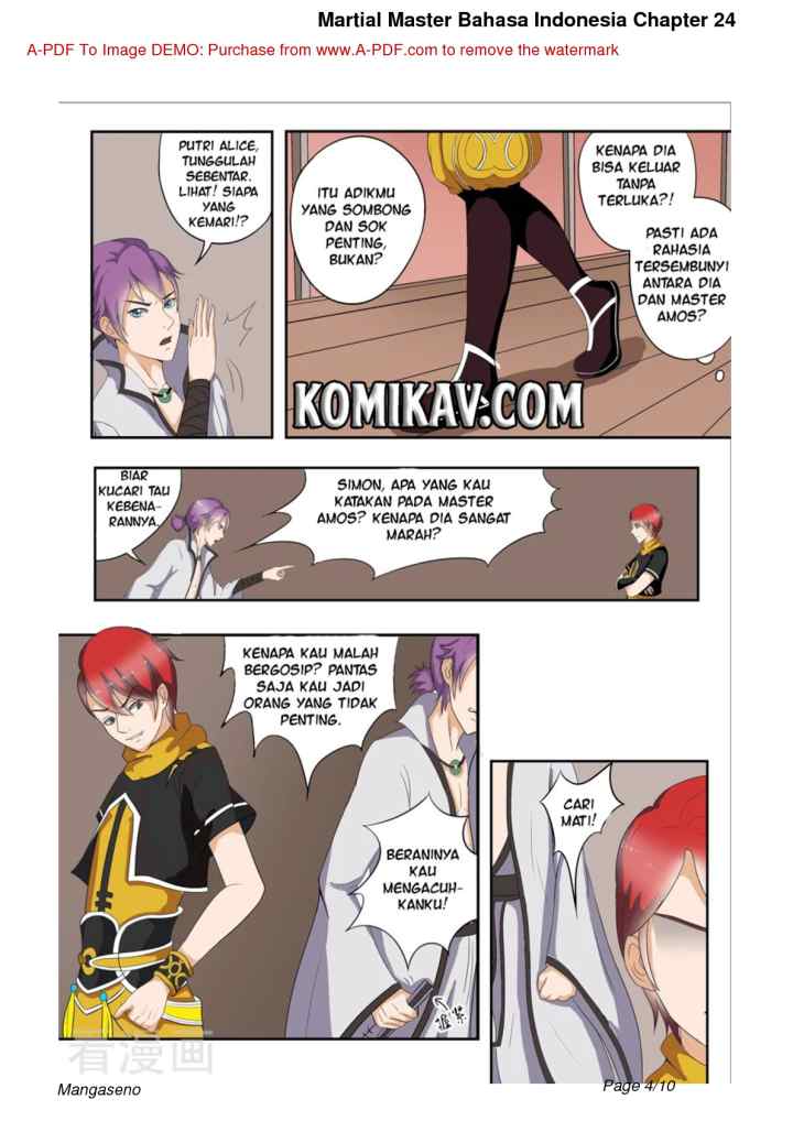 Martial Master chapter 24 halaman 4
