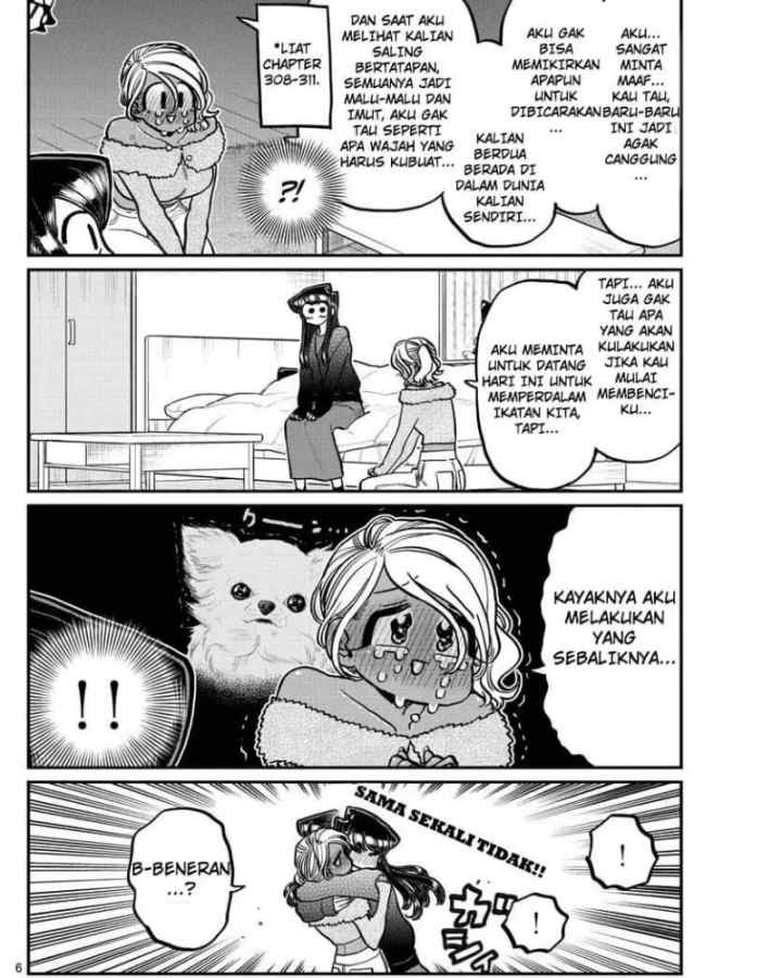 Komi-san wa Komyushou Desu chapter 313 halaman 6
