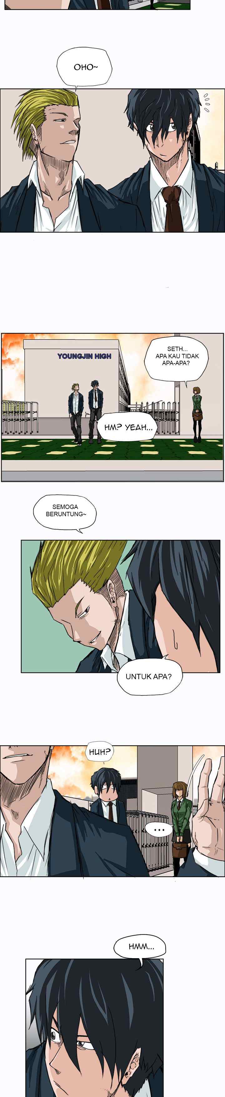 Boss in School chapter 9 halaman 10