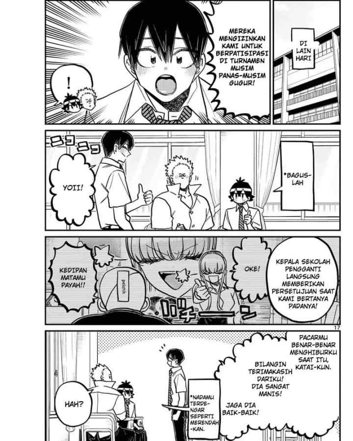 Komi-san wa Komyushou Desu chapter 370 halaman 17