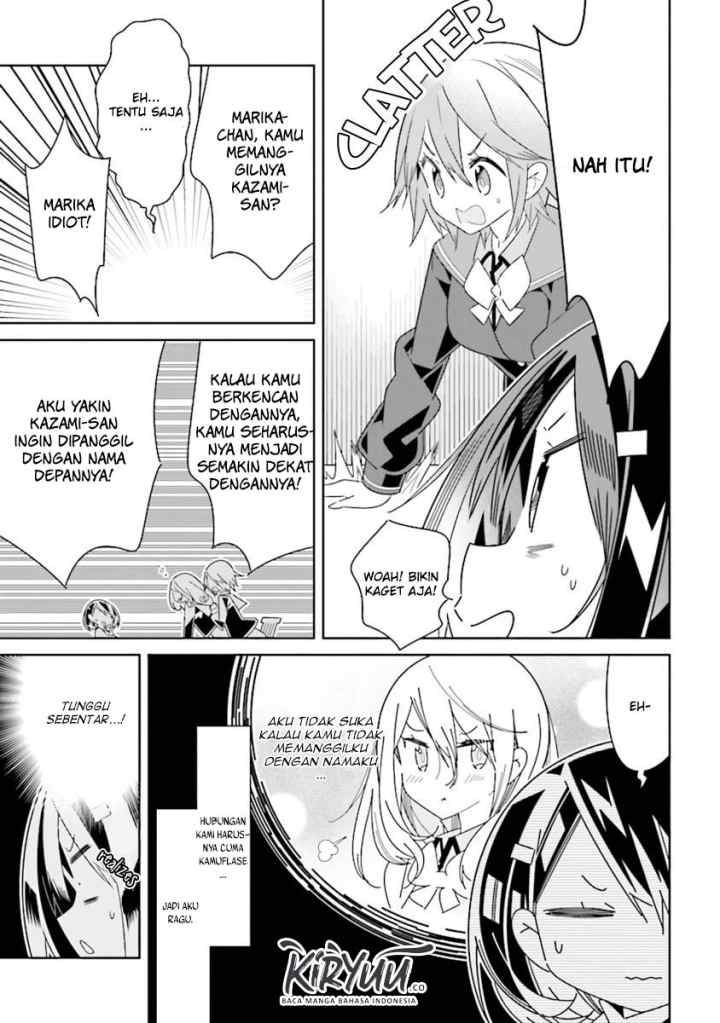 All of Humanity is Yuri Except For Me chapter 3.2 halaman 7