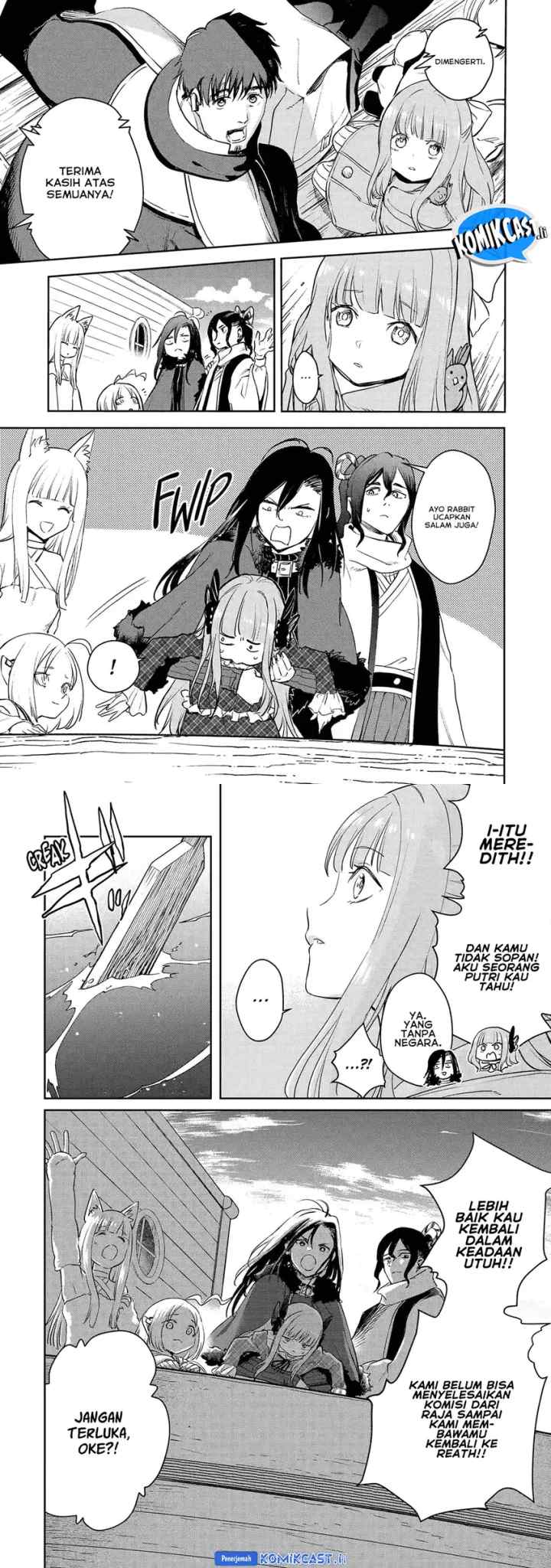 Boukensha License o Hakudatsu Sareta Ossan Dakedo Manamusume ga Dekita no de Nonbiri Jinsei chapter 54 halaman 12