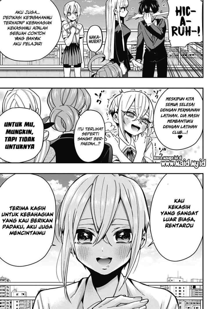Kimi no Koto ga Dai Dai Dai Dai Daisuki na 100-ri no Kanojo chapter 37 halaman 8
