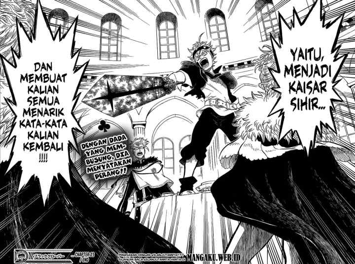 Black Clover chapter 23 halaman 18