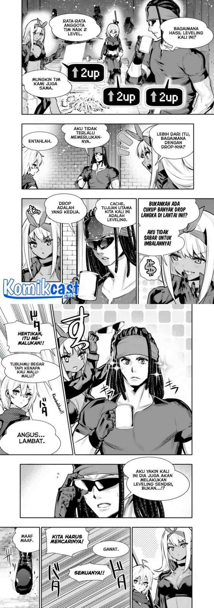 Chikashitsu Dungeon: Binbou Kyoudai wa Goraku wo Motomete Saikyou e chapter 32 halaman 8