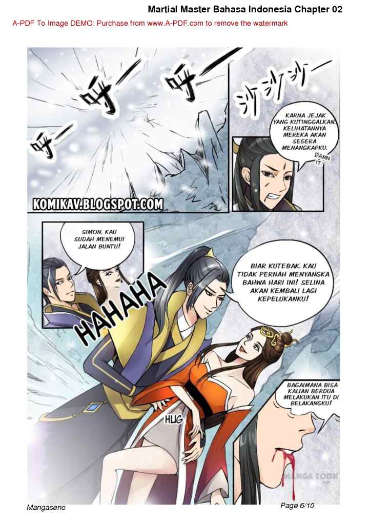 Martial Master chapter 2 halaman 6
