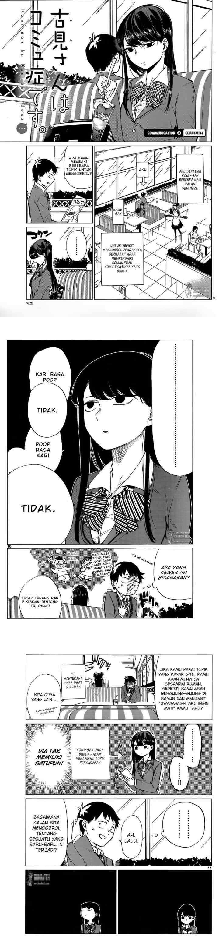 Komi-san wa Komyushou Desu chapter 0 halaman 4