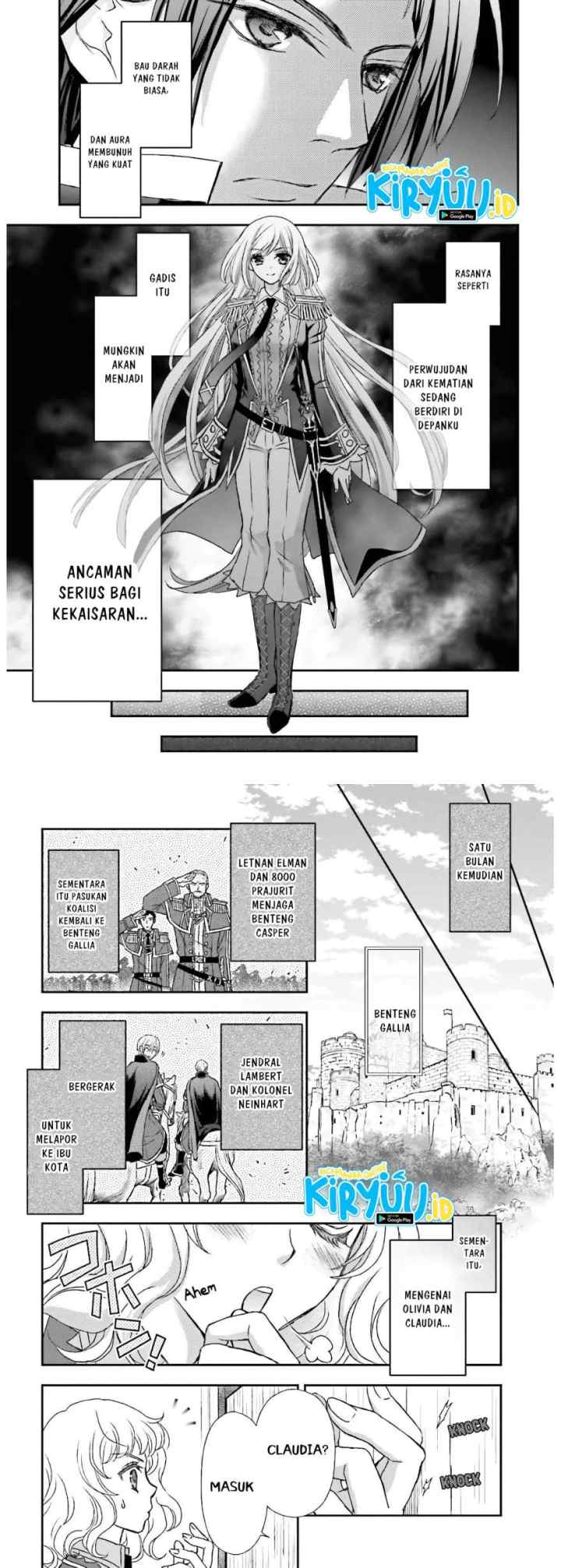 Shinigami ni Sodaterareta Shoujo wa Shikkoku no Tsurugi wo Mune ni Idaku chapter 16 halaman 10