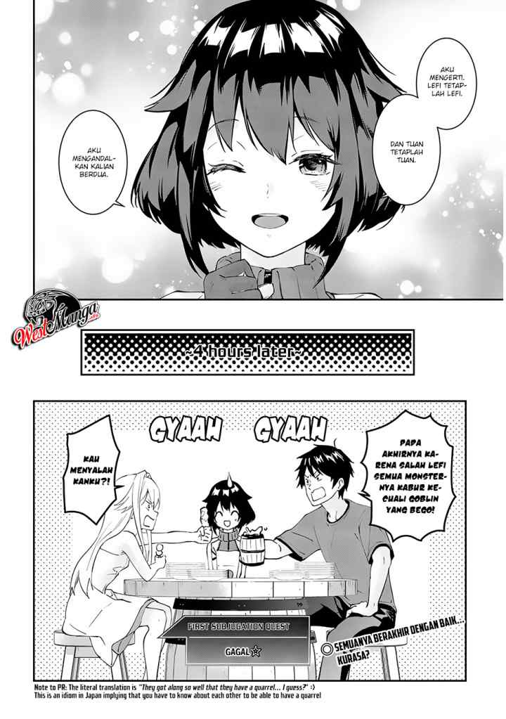 Maou ni Natte node - Dungeon Tsukutte Jingai Musume to Honobono suru chapter 23.2 halaman 13