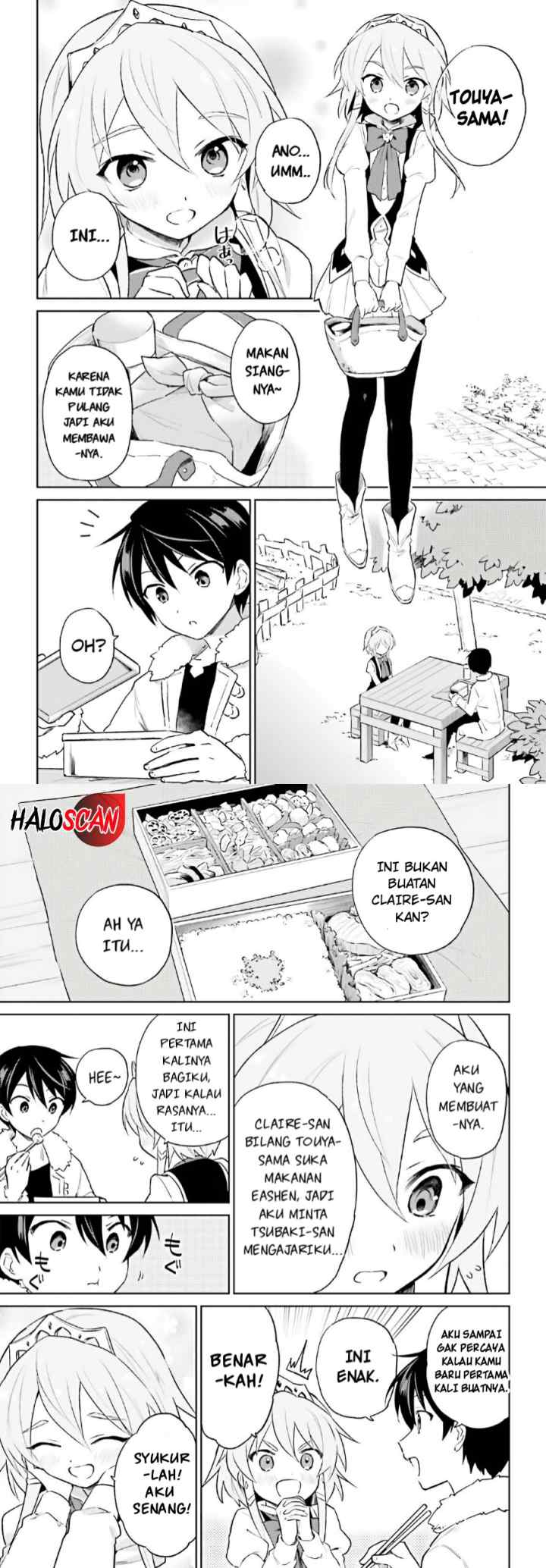 Isekai wa Smartphone to Tomo ni chapter 50 halaman 8