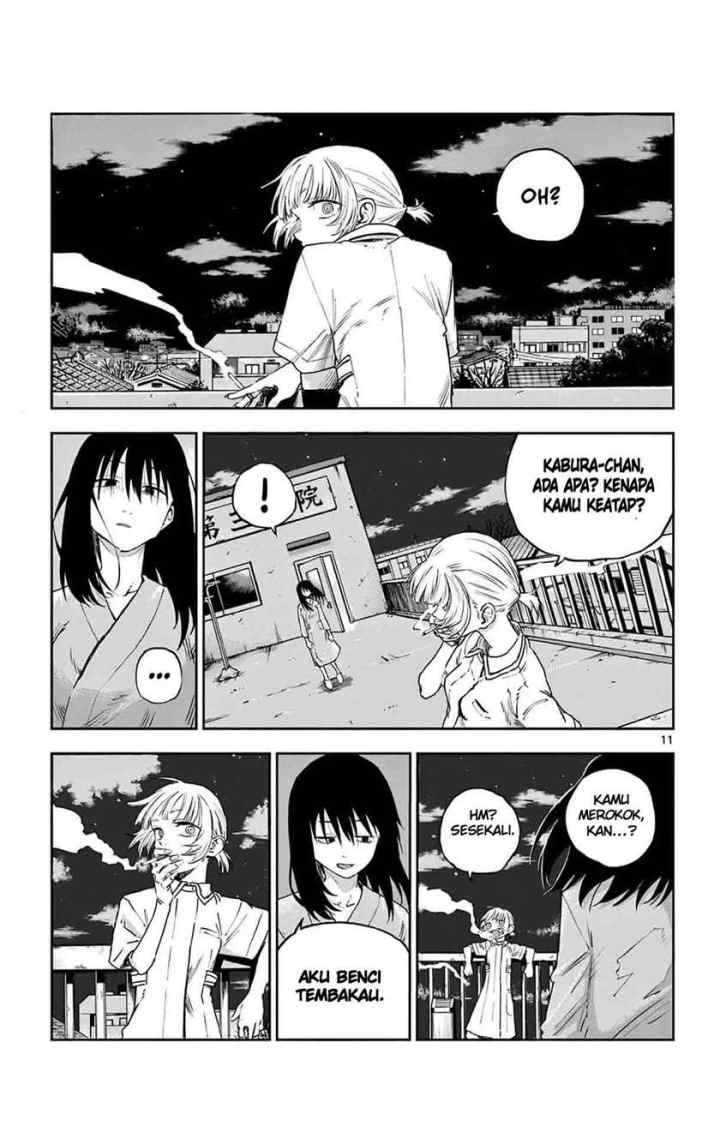 Yofukashi no Uta chapter 62 halaman 12