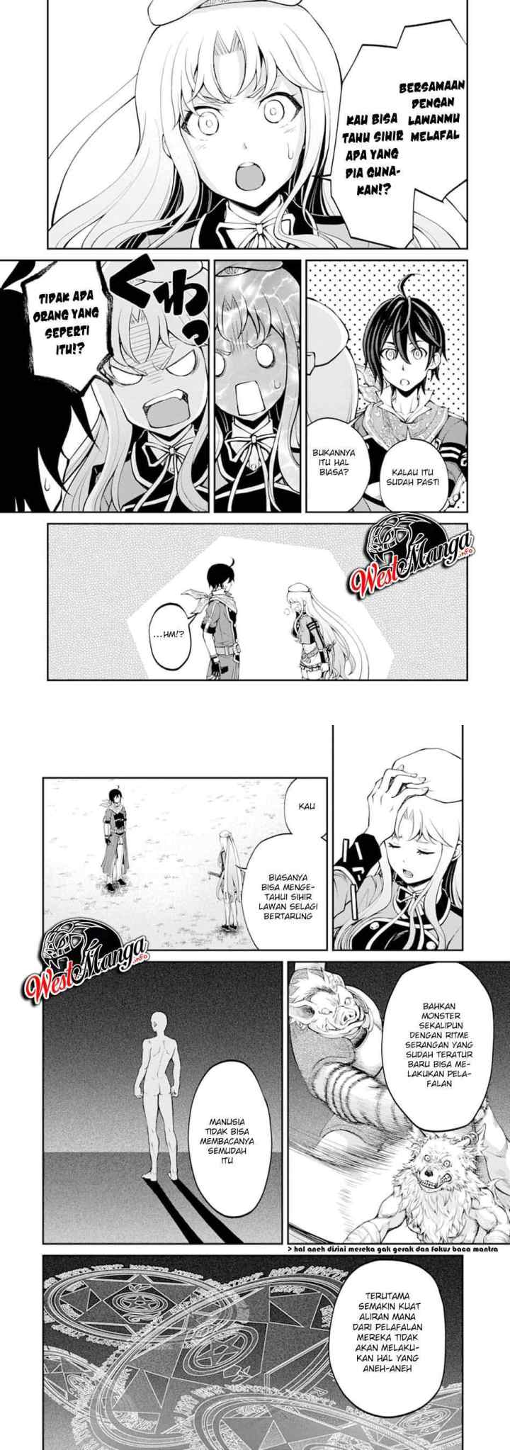 Saisoku Musou No B-Kyuu Mahou Tsukai: Ippatsu Utareru Mae Ni Senpatsu Uchikaesu! chapter 11 halaman 7