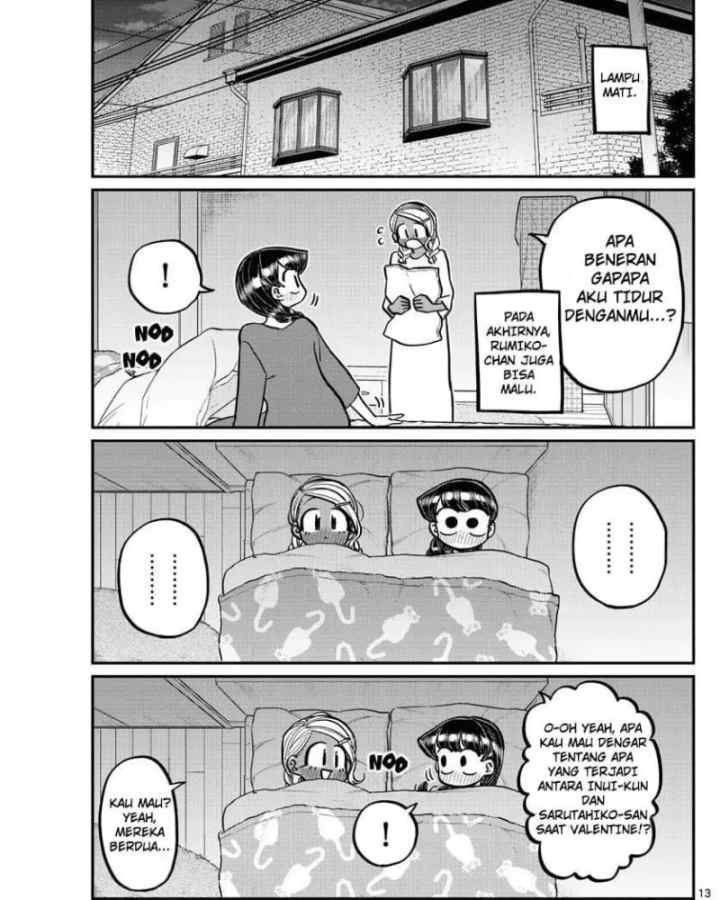 Komi-san wa Komyushou Desu chapter 313 halaman 13