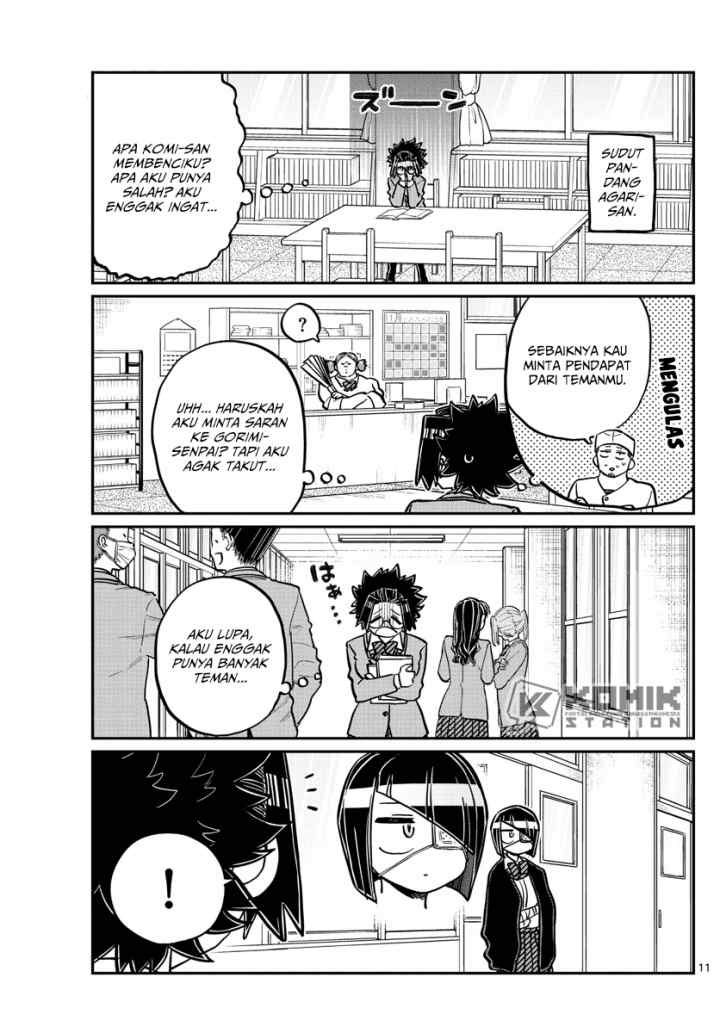 Komi-san wa Komyushou Desu chapter 247 halaman 12