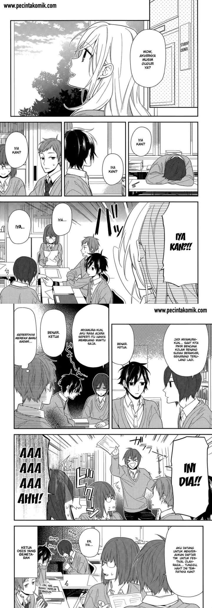 Horimiya chapter 47 halaman 5