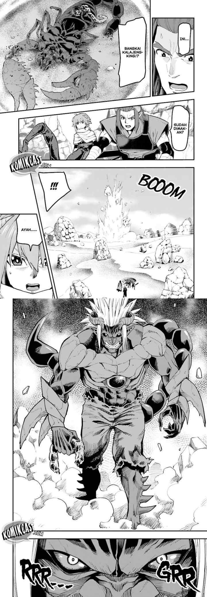 Konjiki no Moji Tsukai: Yuusha Yonin ni Makikomareta Unique Cheat chapter 44 halaman 10