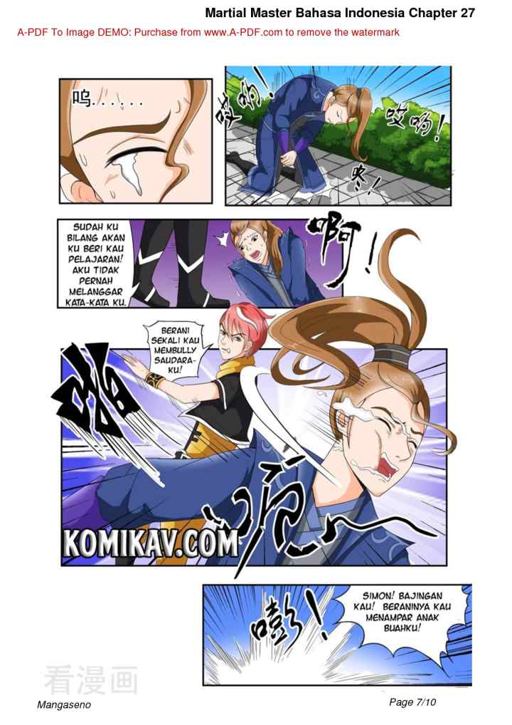 Martial Master chapter 27 halaman 7