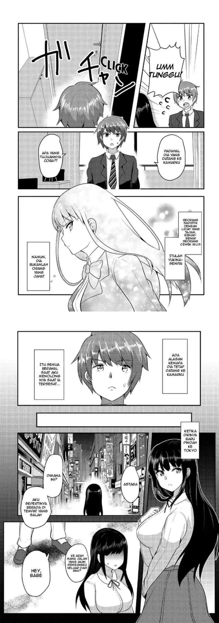 Dokuzetsu Shoujo wa Amanojaku chapter 1 halaman 6