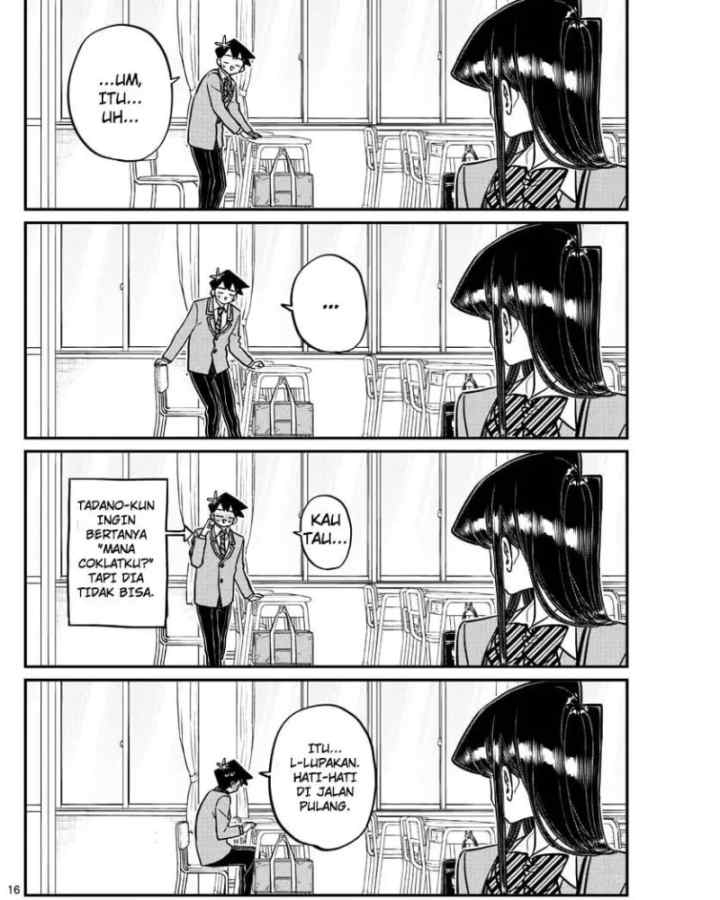Komi-san wa Komyushou Desu chapter 299 halaman 16