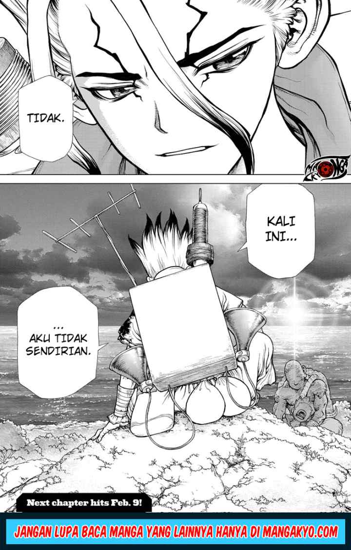 Dr. Stone chapter 137 halaman 17