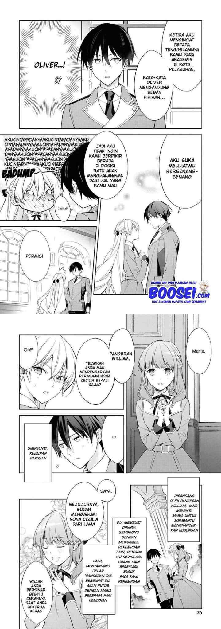 Though I May Be a Villainess, I'll Show You I Can Obtain Happiness! chapter 23 halaman 13