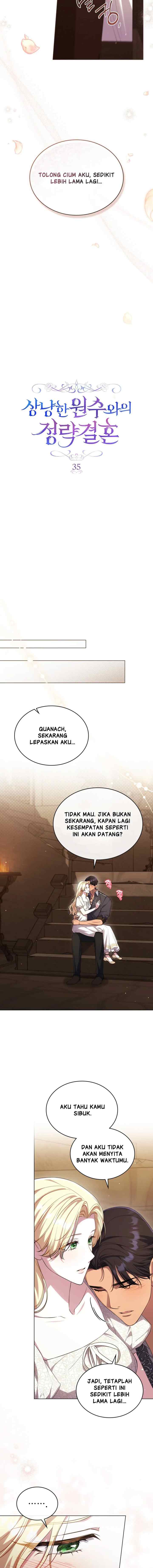 Forced Into Wedlock With an Affectionate Enemy chapter 35 halaman 4