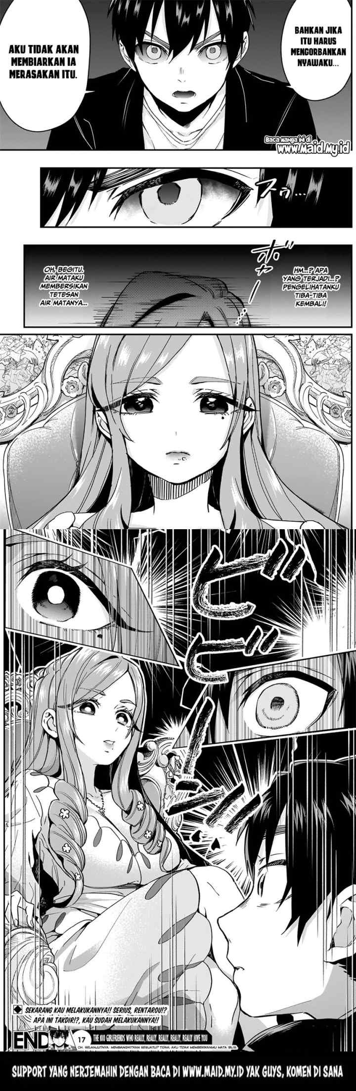 Kimi no Koto ga Dai Dai Dai Dai Daisuki na 100-ri no Kanojo chapter 17 halaman 11