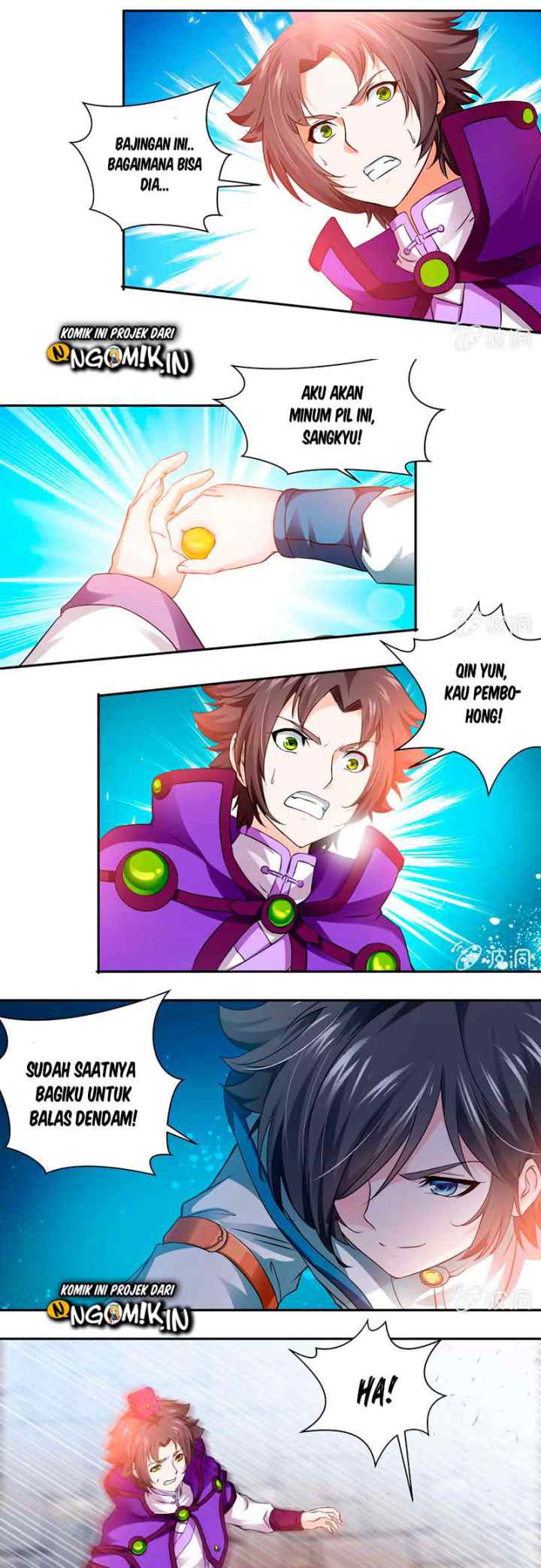Jiuyang Shenwang chapter 3 halaman 10