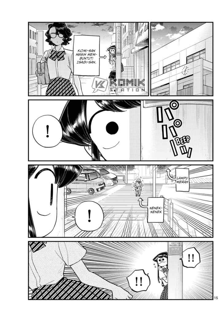 Komi-san wa Komyushou Desu chapter 196.1 halaman 16
