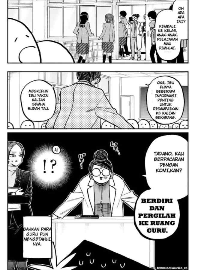 Komi-san wa Komyushou Desu chapter 306 halaman 18