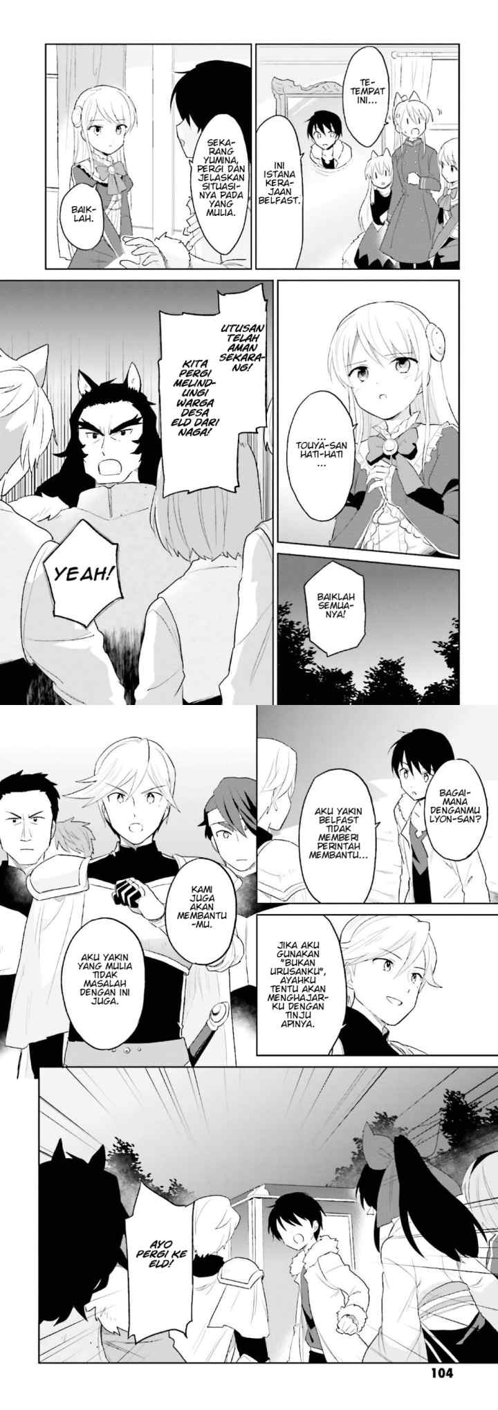 Isekai wa Smartphone to Tomo ni chapter 18 halaman 4