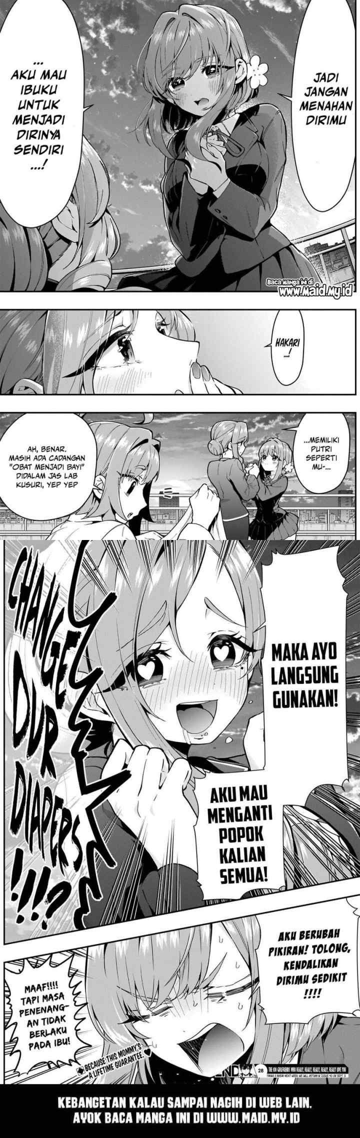 Kimi no Koto ga Dai Dai Dai Dai Daisuki na 100-ri no Kanojo chapter 28 halaman 11