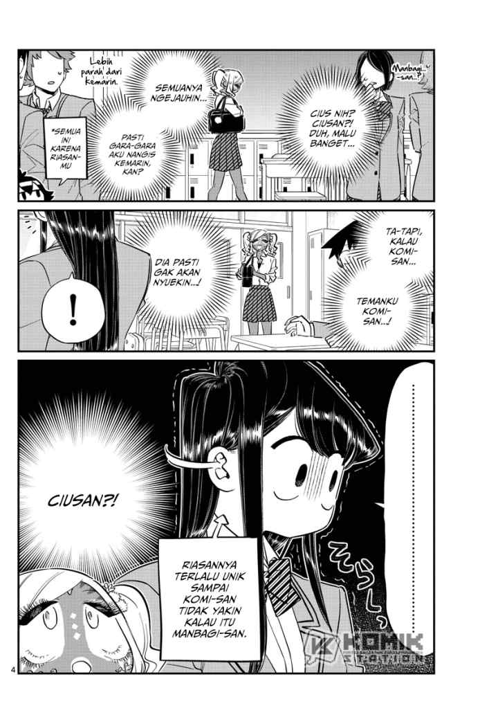 Komi-san wa Komyushou Desu chapter 134 halaman 5