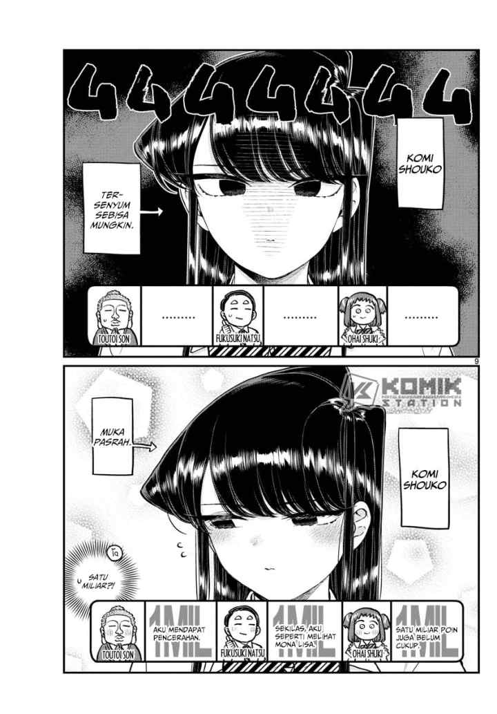 Komi-san wa Komyushou Desu chapter 201 halaman 10
