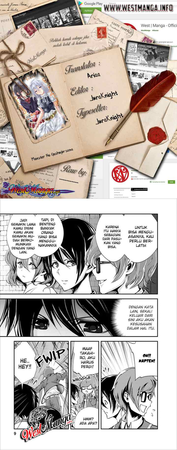 Monster no Goshujin-sama chapter 16 halaman 5