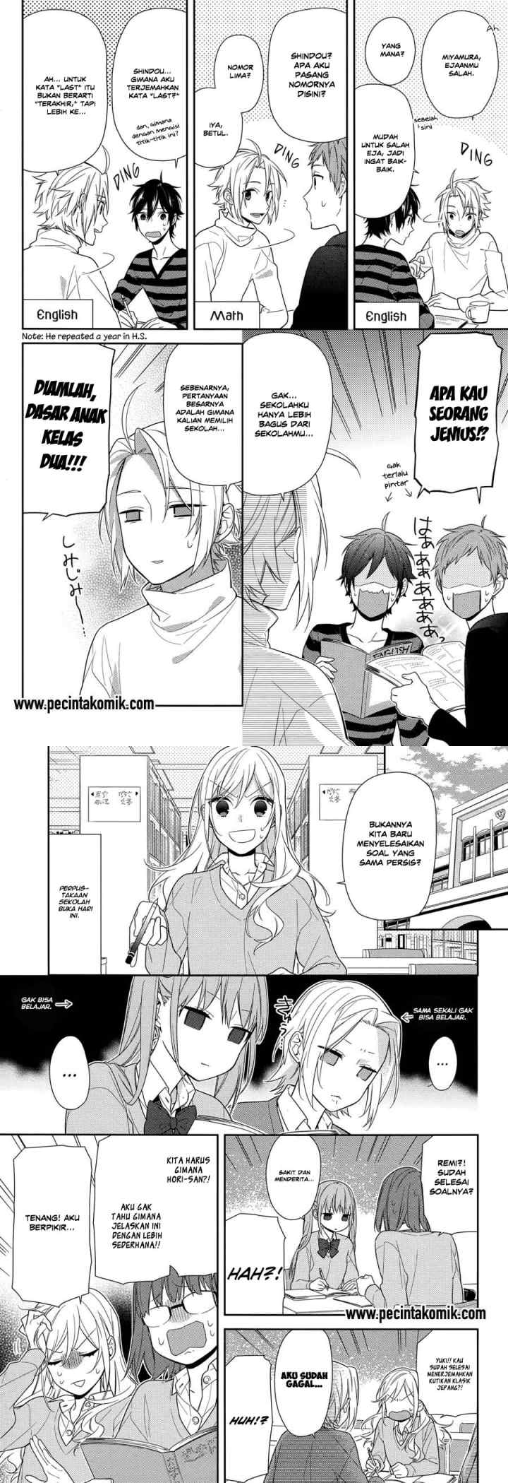 Horimiya chapter 64 halaman 6