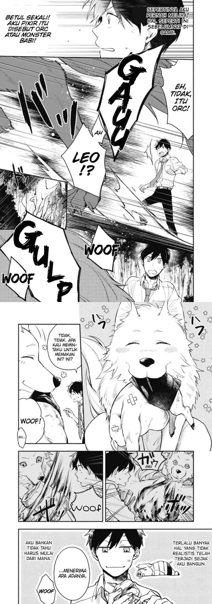 Isekai Tensei Shitara Aiken ga Saikyou ni Narimashita: Silver Fenrir to Ore ga Isekai Kurashi wo Hajimetara chapter 1 halaman 11
