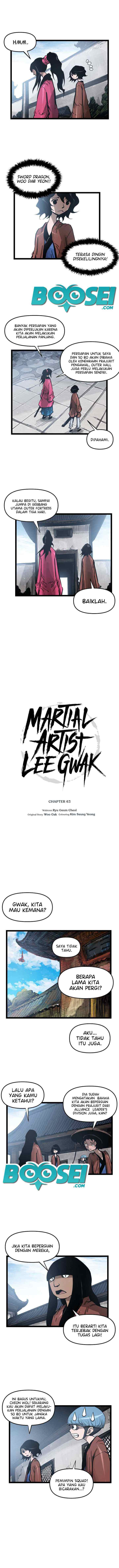 Martial Artist Lee Gwak chapter 63 halaman 5