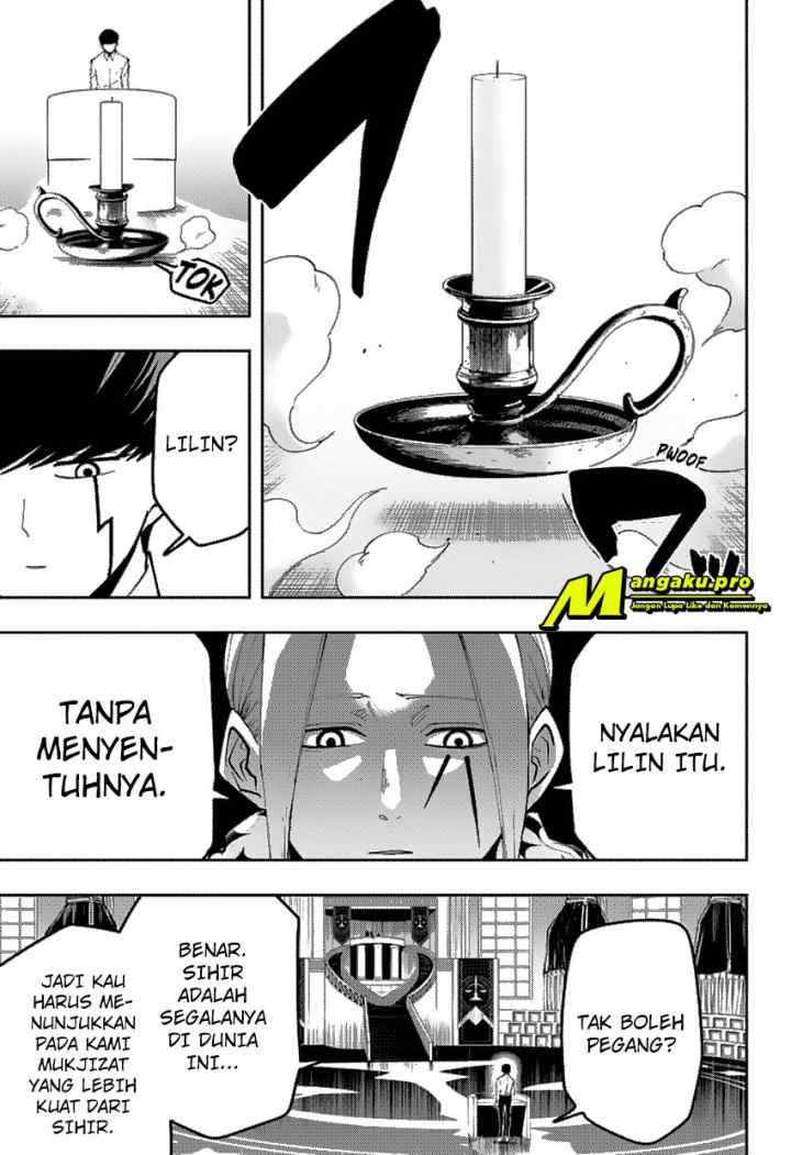 Mashle: Magic and Muscles chapter 40 halaman 13