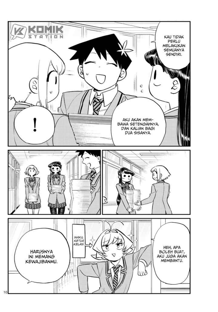 Komi-san wa Komyushou Desu chapter 122 halaman 12