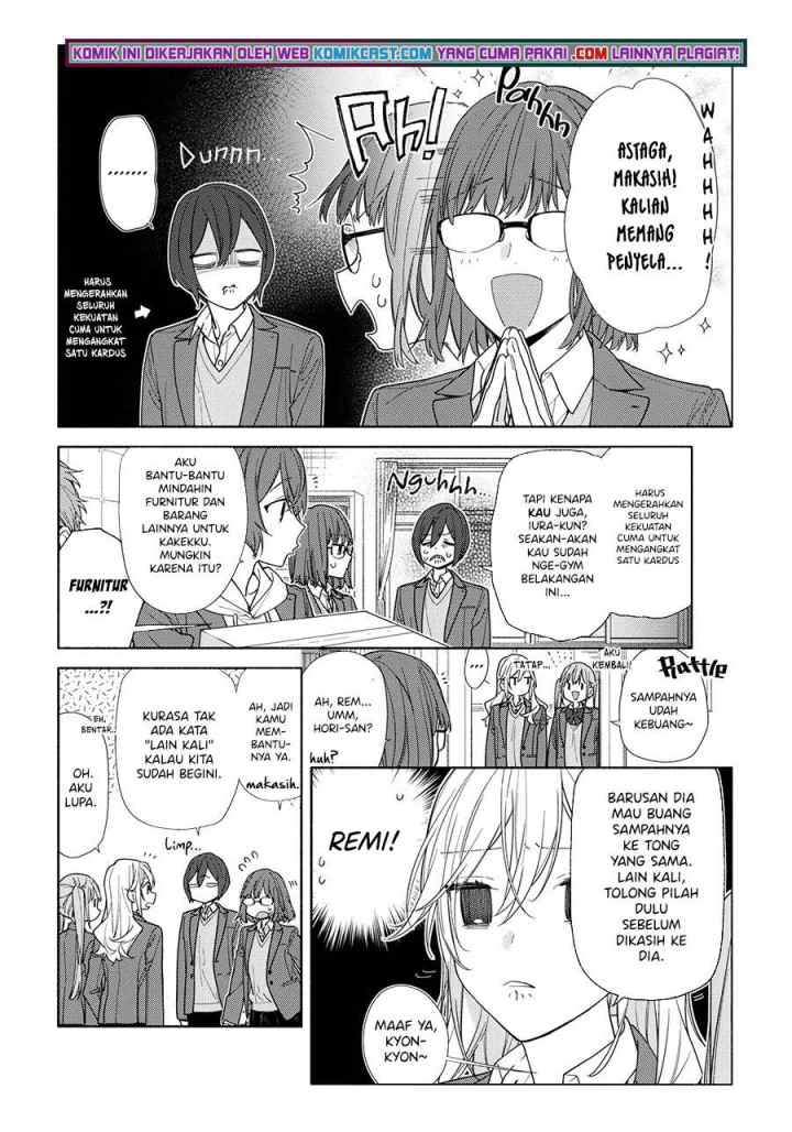 Horimiya chapter 122.7 halaman 5