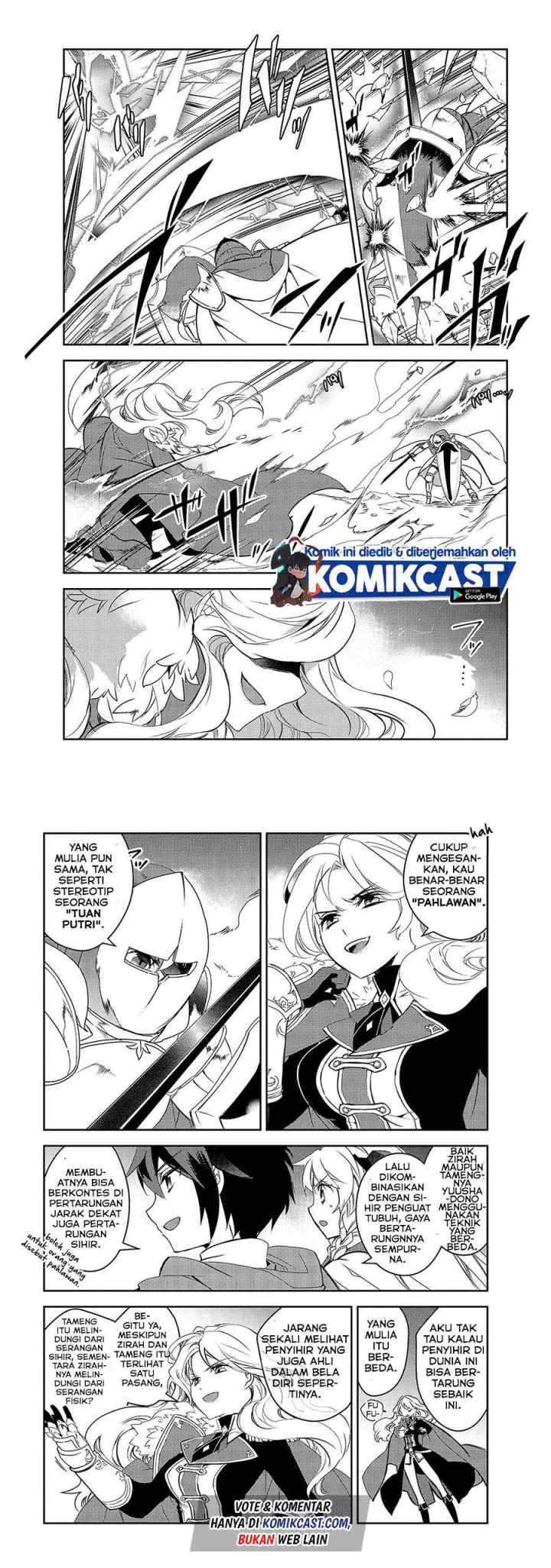 Isekai Mahou wa Okureteru! chapter 35 halaman 9