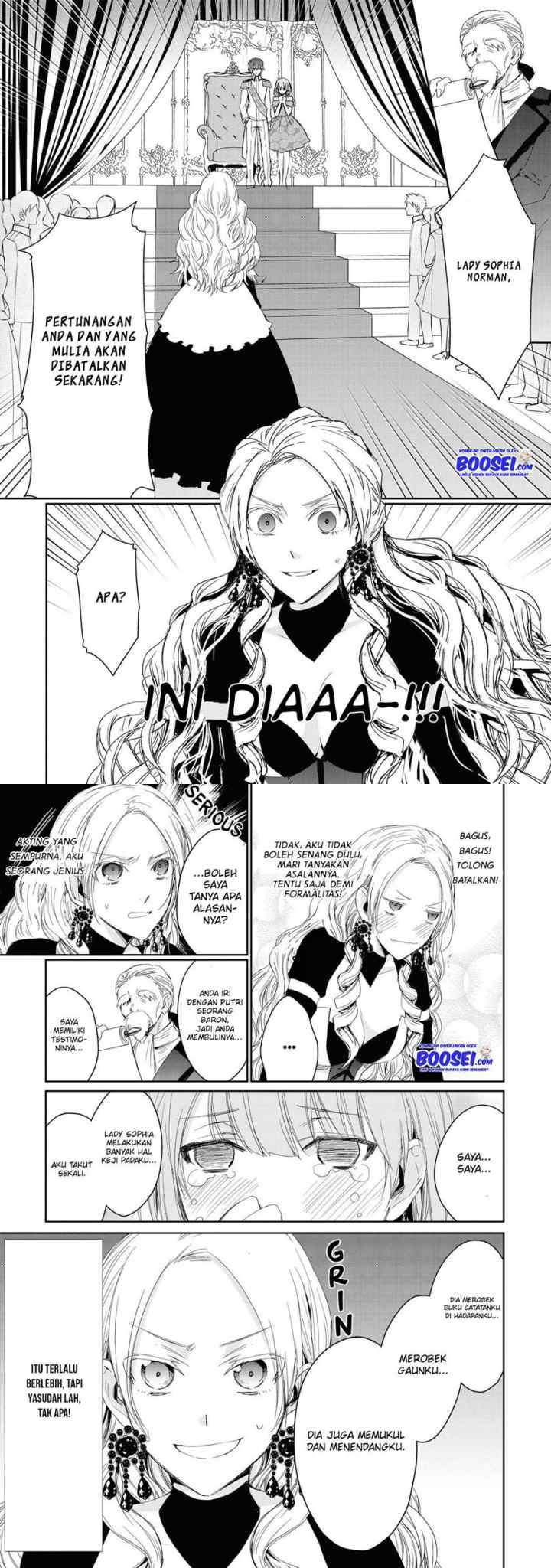Though I May Be a Villainess, I'll Show You I Can Obtain Happiness! chapter 3 halaman 7