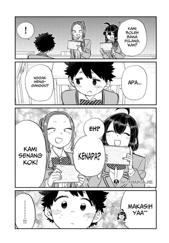 Komi-san wa Komyushou Desu chapter 114 halaman 5