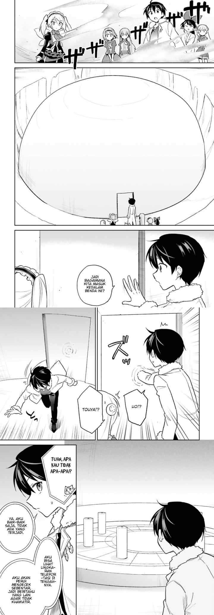Isekai wa Smartphone to Tomo ni chapter 37 halaman 5