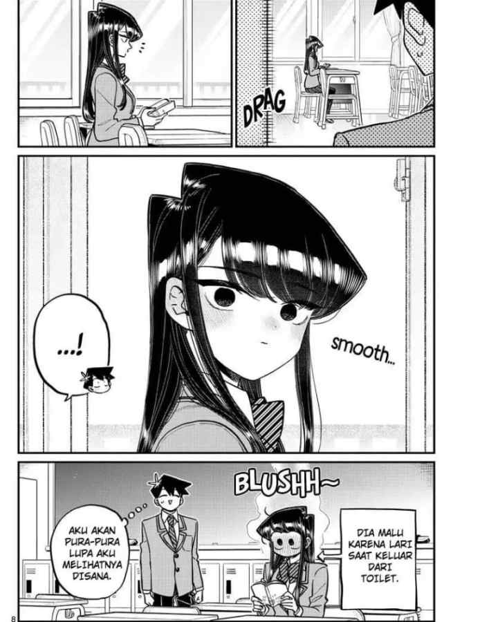 Komi-san wa Komyushou Desu chapter 314 halaman 8