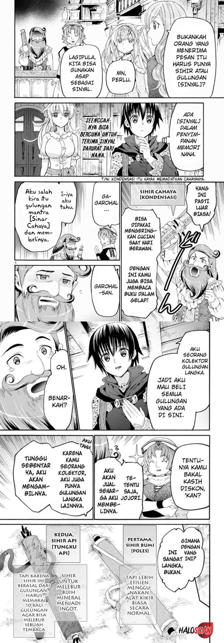 Death March kara Hajimaru Isekai Kyousoukyoku chapter 75 halaman 4