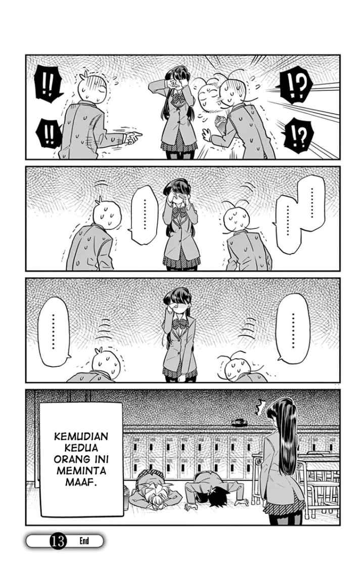 Komi-san wa Komyushou Desu chapter 13 halaman 12
