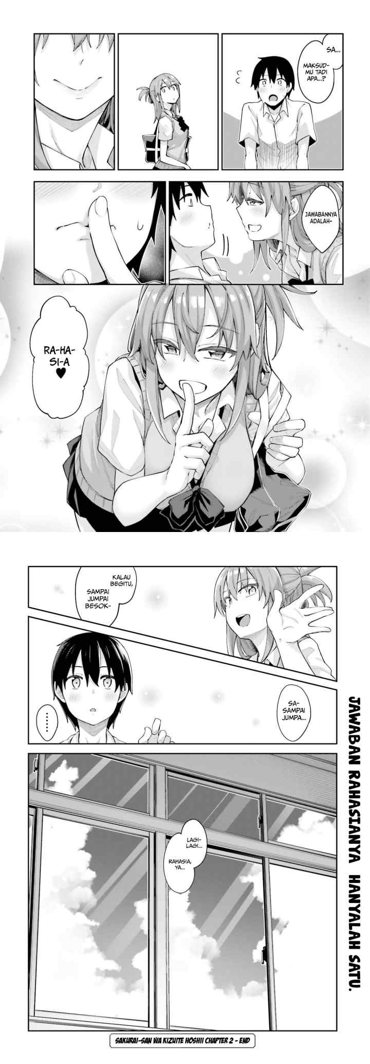 Sakurai-san Wants To Be Noticed chapter 2 halaman 9