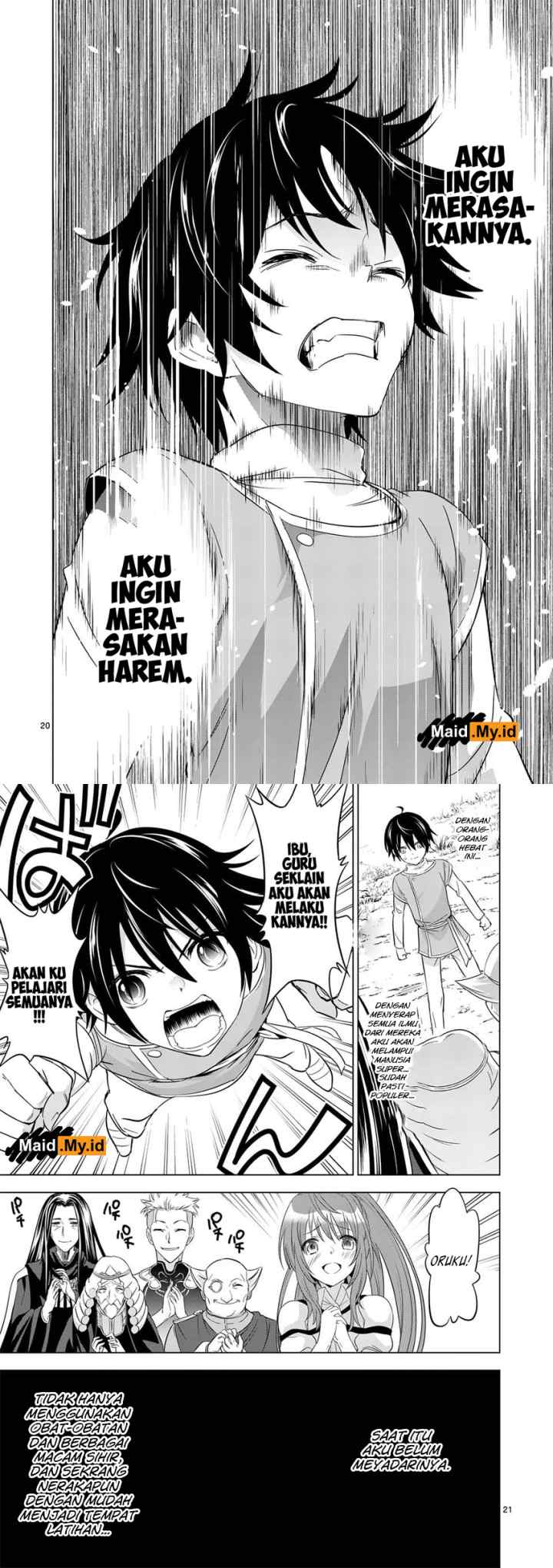 Shijou Saikyou Orc-san no Tanoshii Tanetsuke Harem Zukuri chapter 3 halaman 12